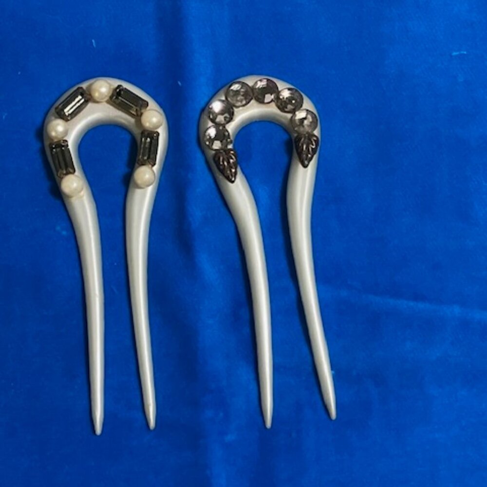 Vintage Decorative Hair Pins/Forks